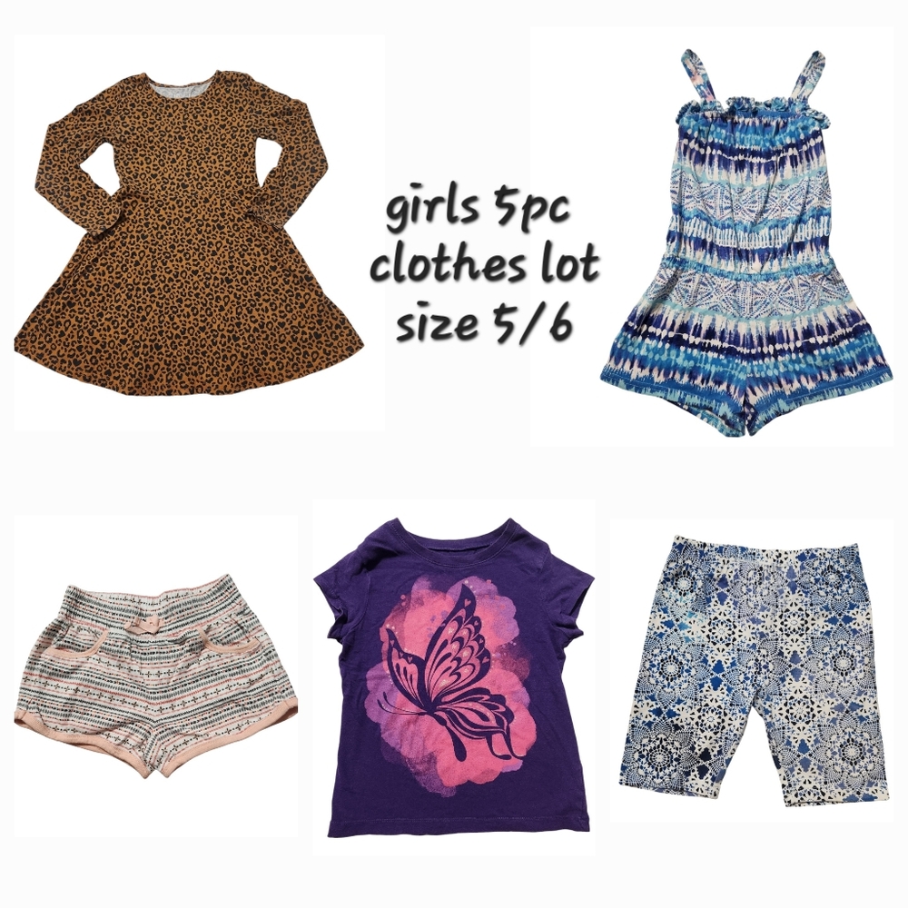 Girls size 5/6 clothing Lot